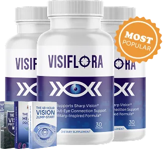 VisiFlora 3 bottle advanced package with bonus ebooks