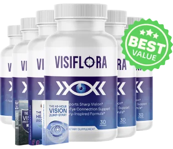 VisiFlora 6 bottle ultimate package with bonus ebooks